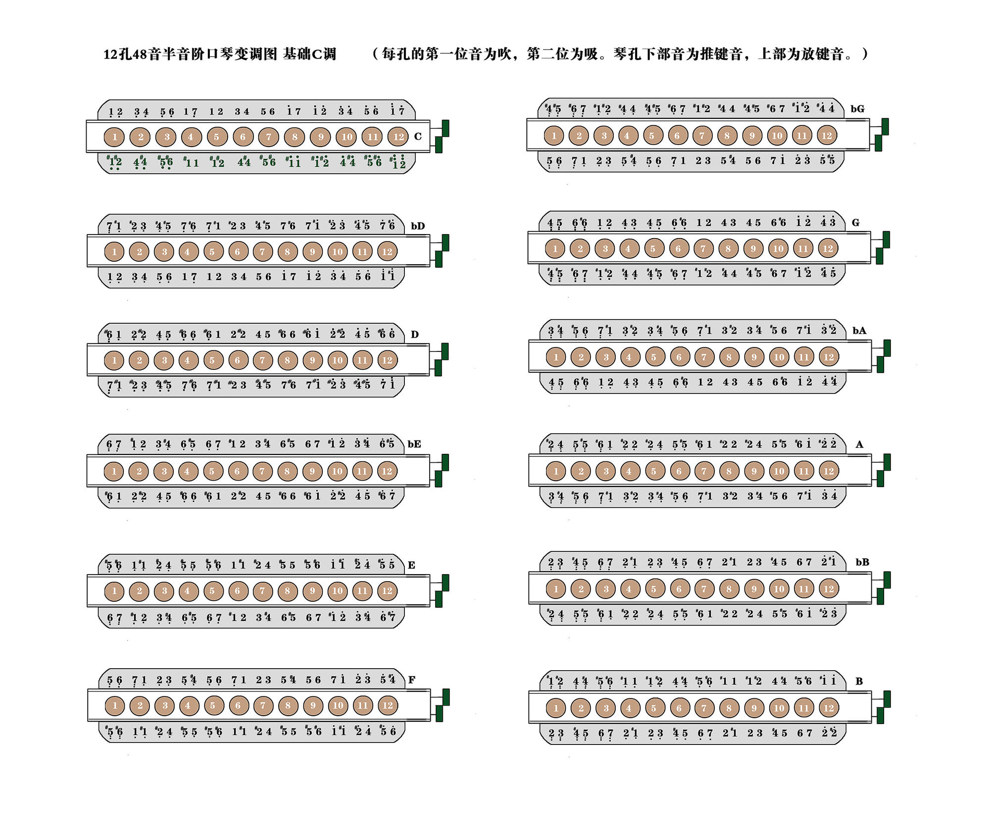 如何正确吹奏口琴