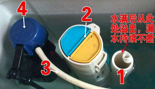解决马桶水箱一直流水的技巧