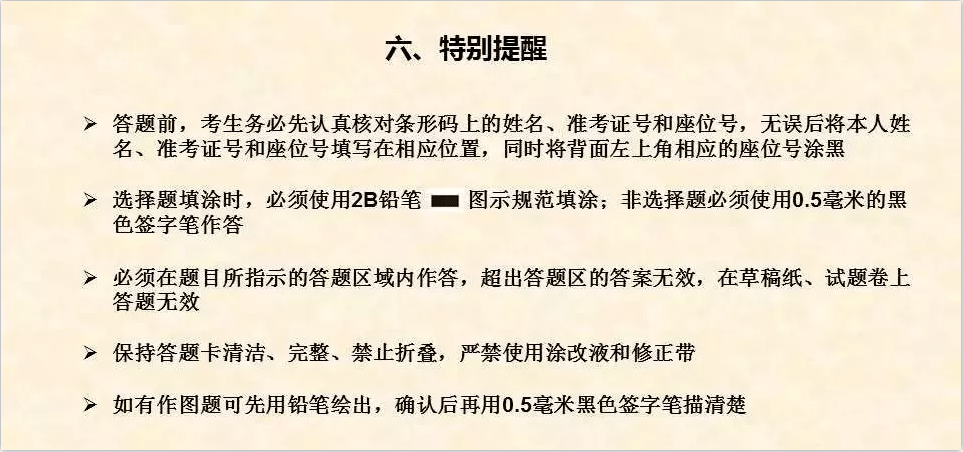 二、规范答卷格式