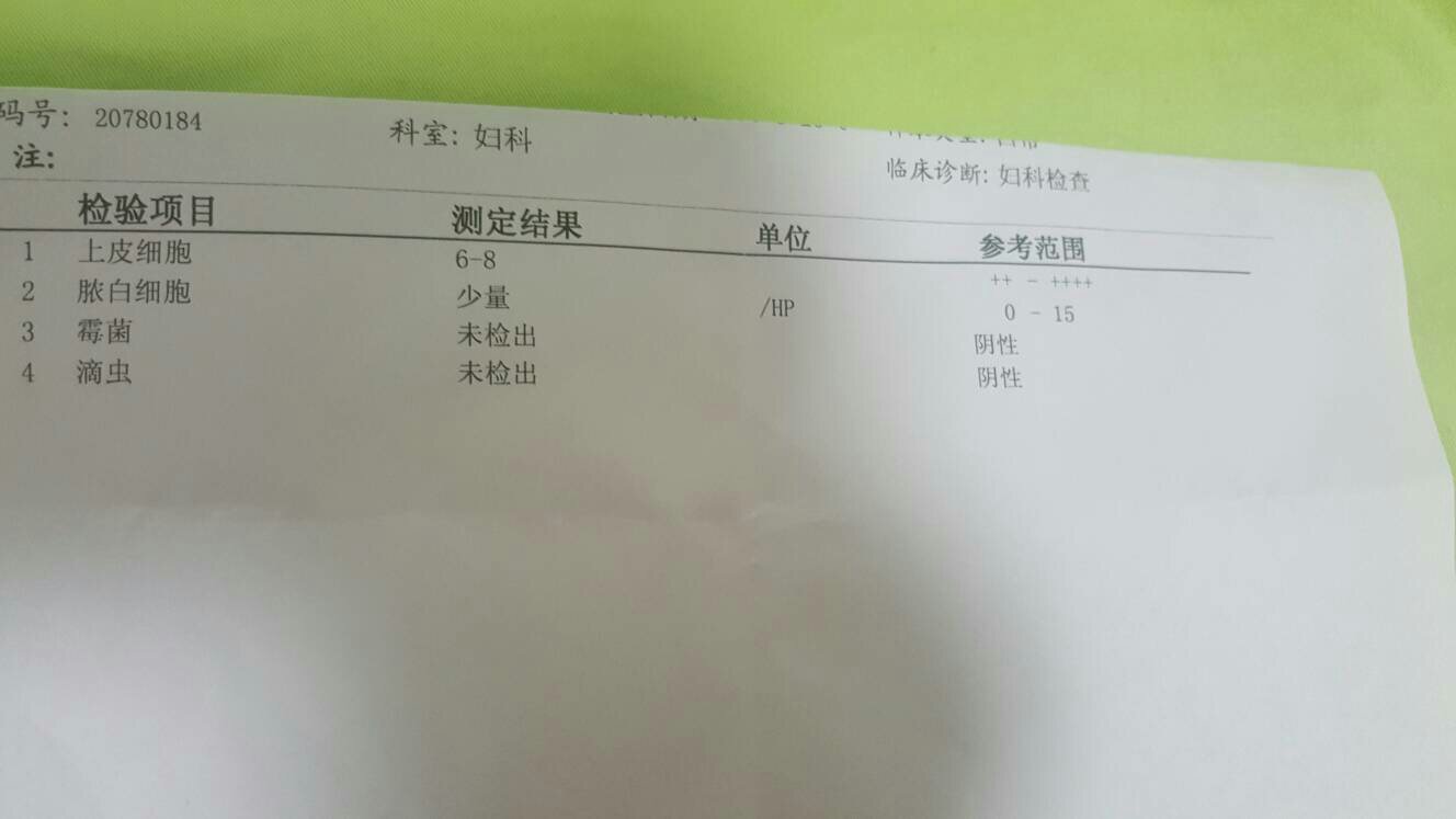 PH值4.4在妇科检查中的意义