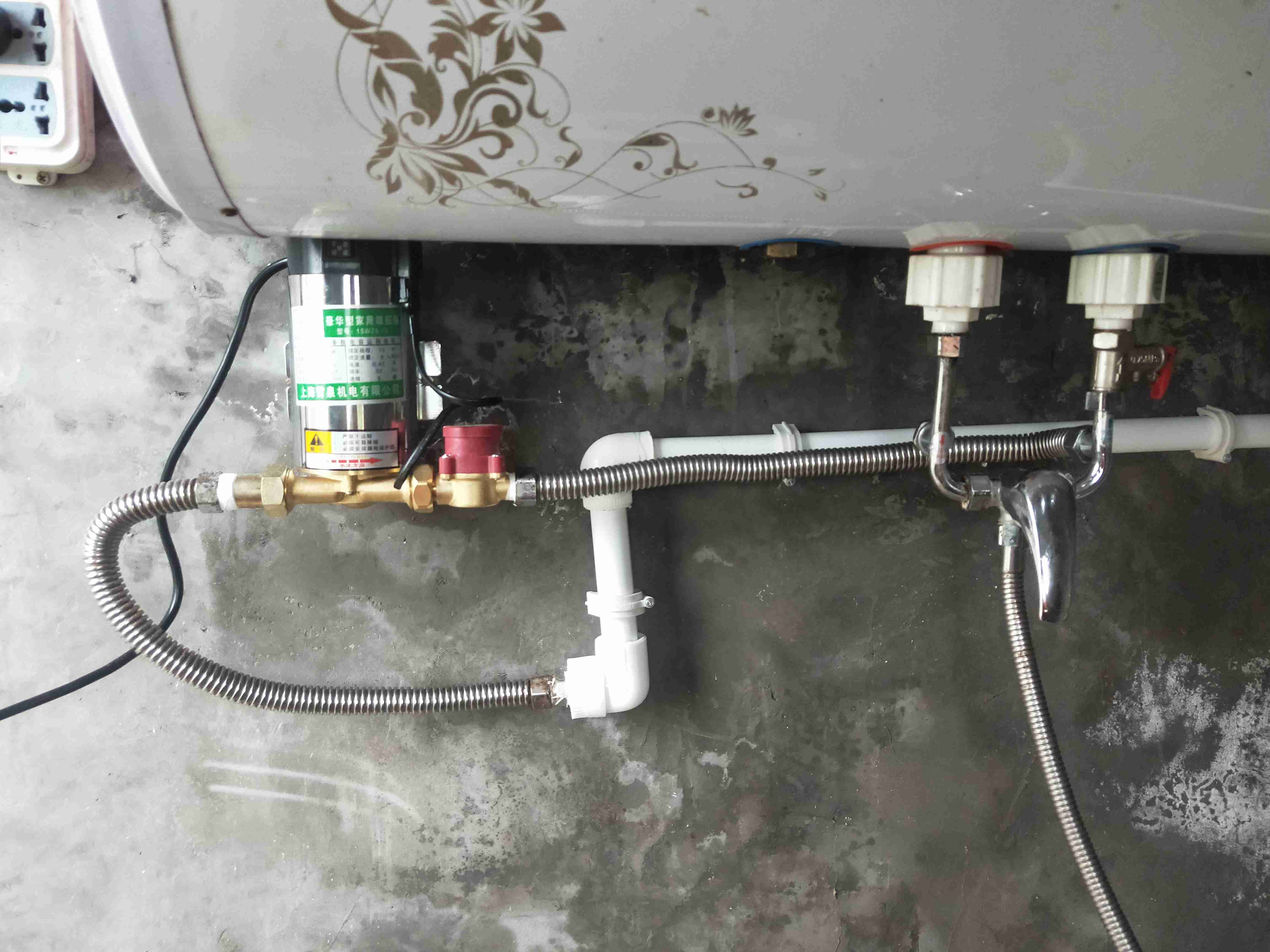 3. 热水器供水管道堵塞