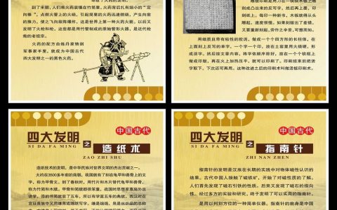 四大发明的创始人(带你了解中国古代的科技发展)