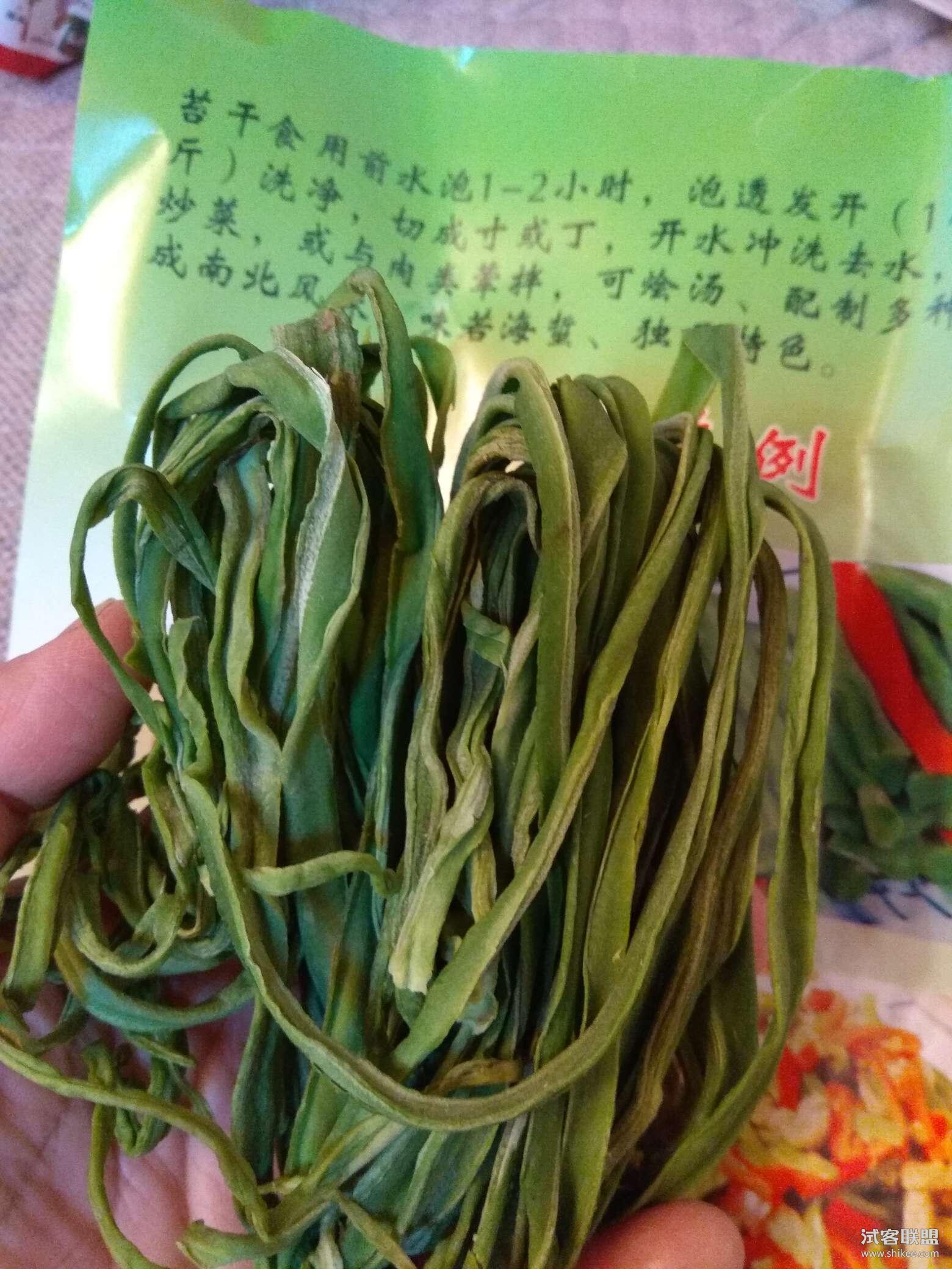 贡菜干的选购和保存