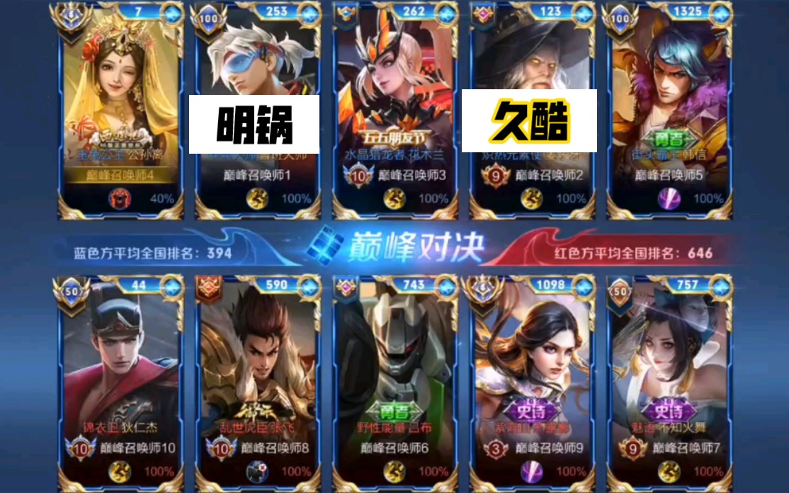 巅峰赛观战攻略