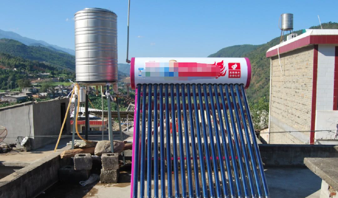农村自制太阳能热水器的优势
