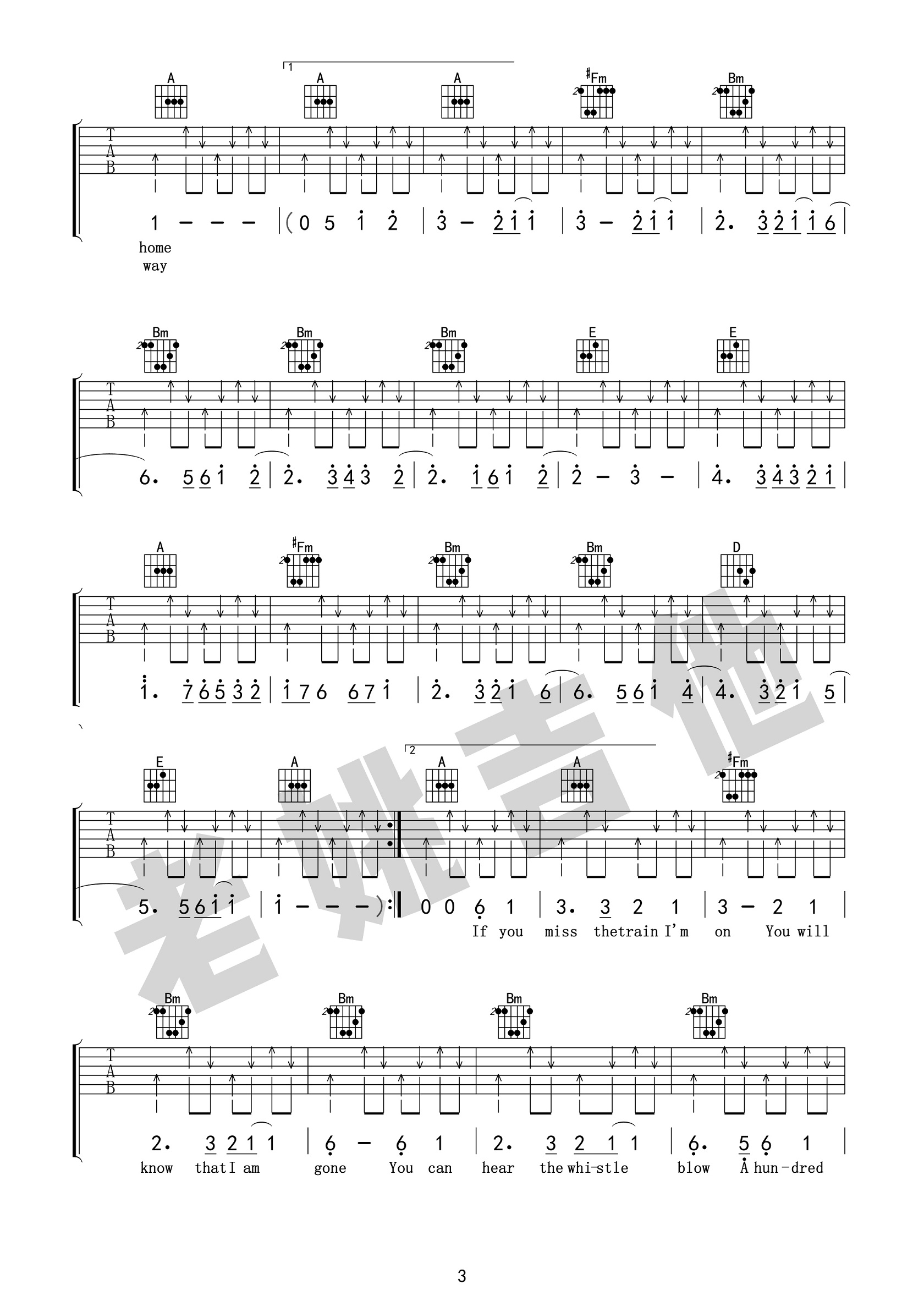 500miles歌曲的感受