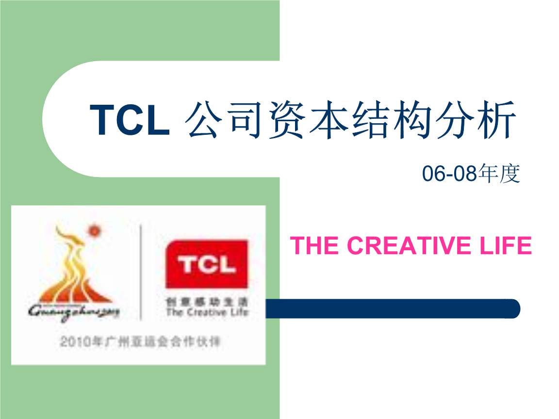 TCL公司发展历程