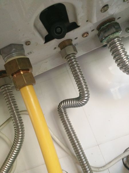 壁挂炉补水阀示意图