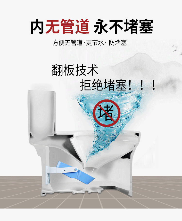 1. 马桶内部结构图