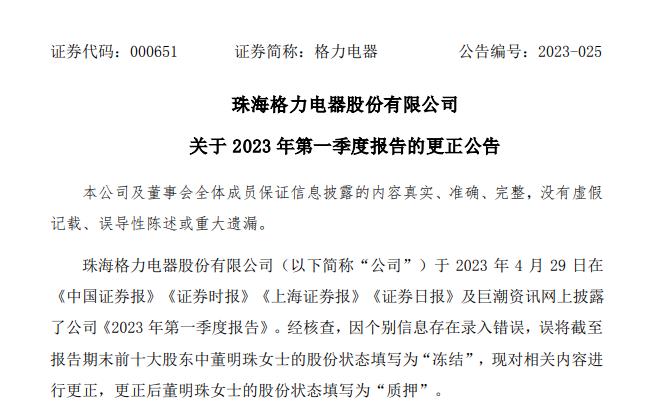 格力电器股票投资建议