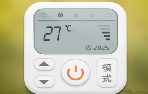 如何正确使用空调除湿标志图片