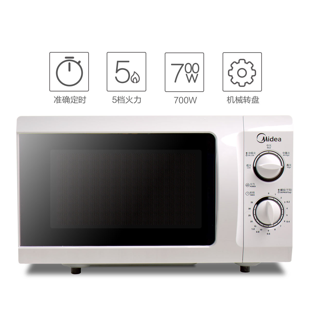 1. 清洁微波炉