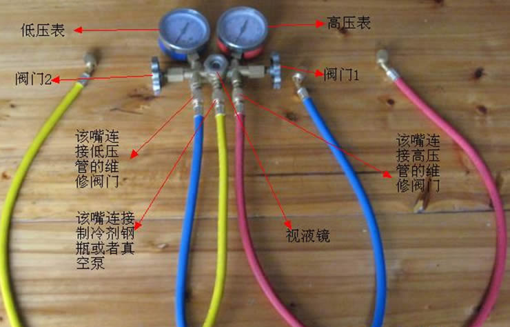 如何进行空调加氟？