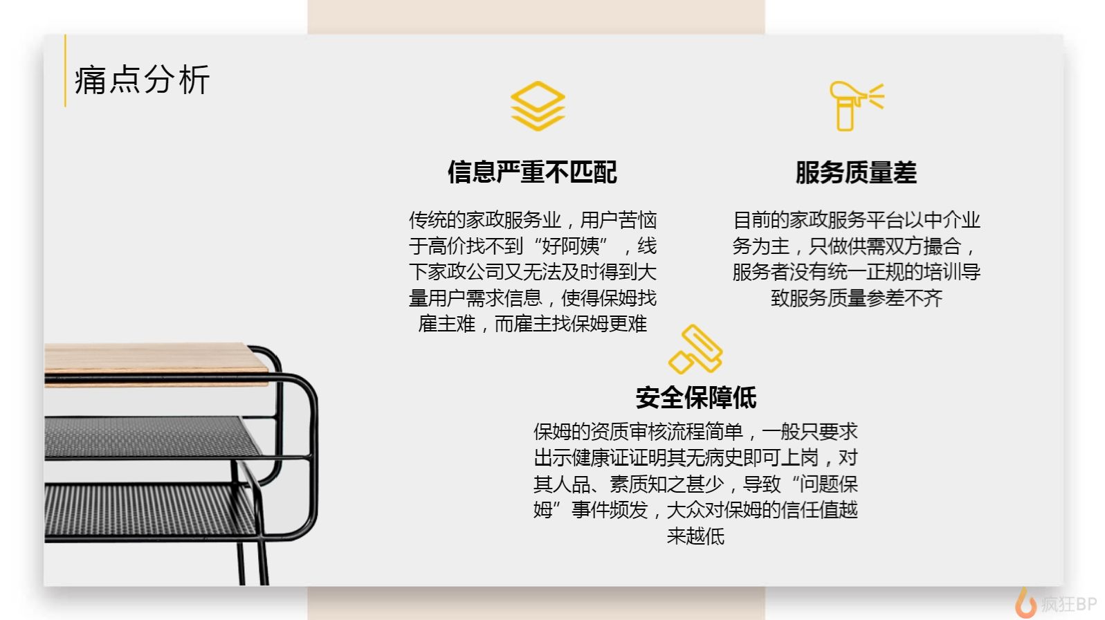 1.服务项目多样化