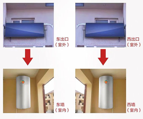壁挂式太阳能热水器的优点