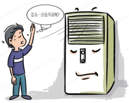 原因二：空调滤网堵塞