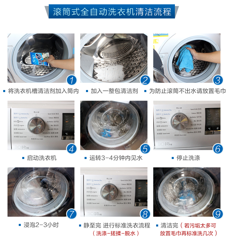 1. 清洗外部表面