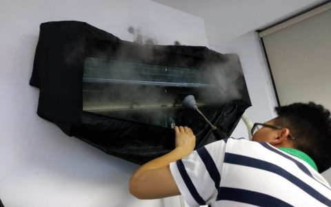 空调清洗图片欣赏(空调清洗图片案例分享)