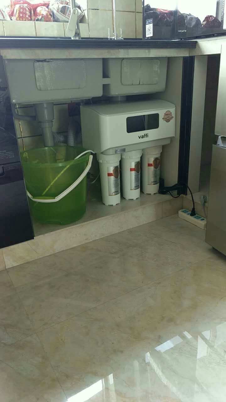步骤一：选择净水器位置