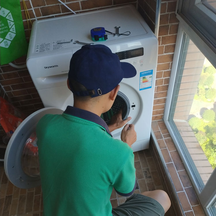 上门修洗衣机的步骤