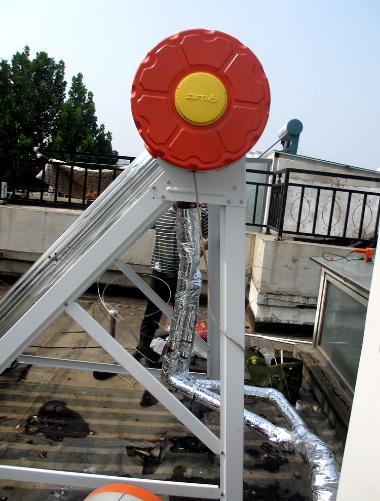 桑普壁挂太阳能热水器的安装和使用非常便捷