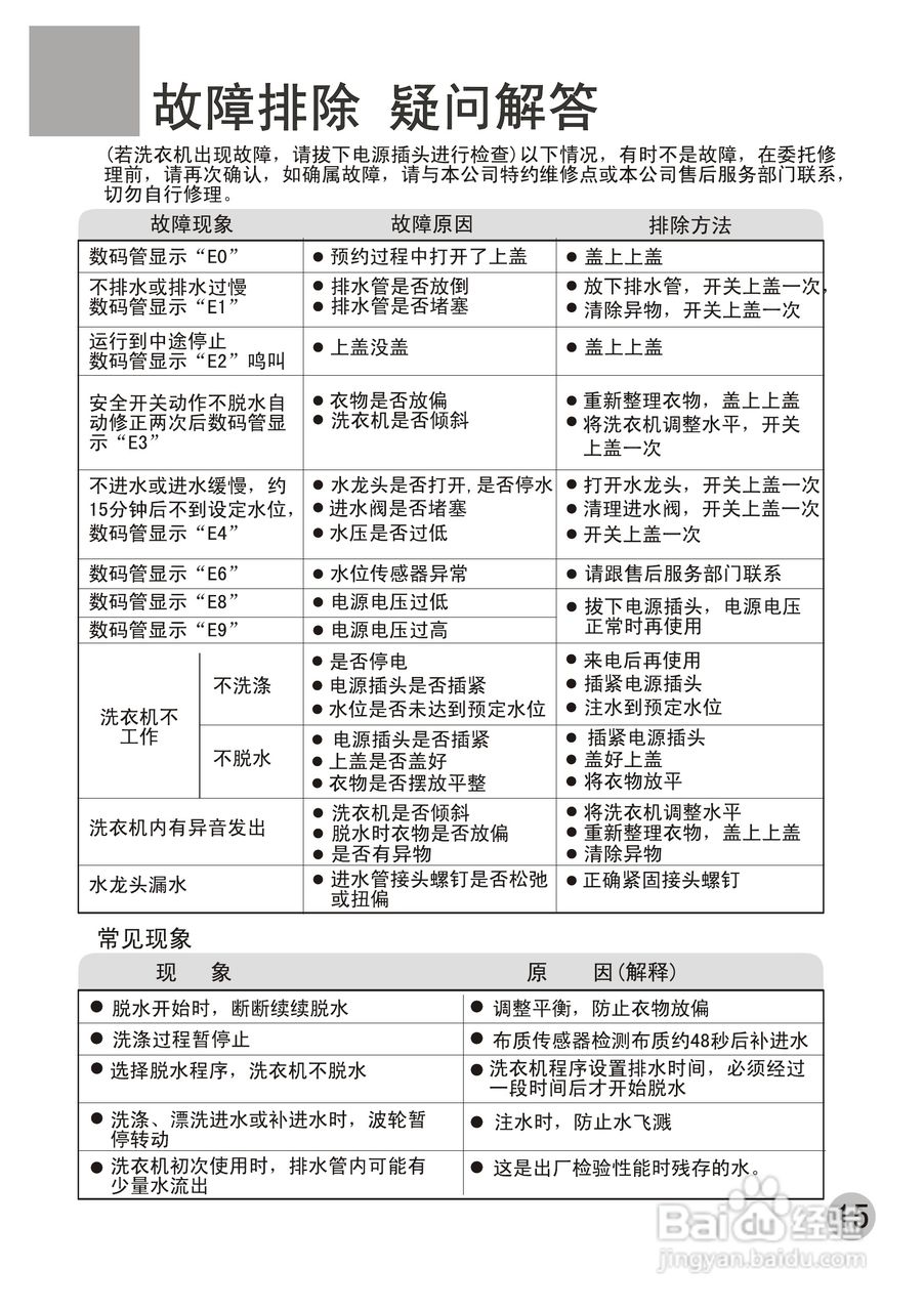 全自动洗衣机使用技巧