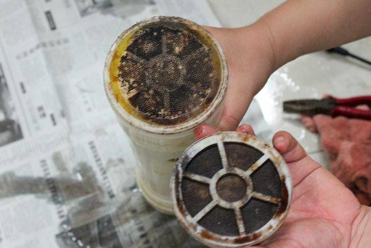 净水器滤芯清洗