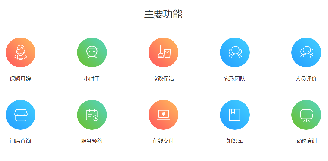 三、高品质的家政人员