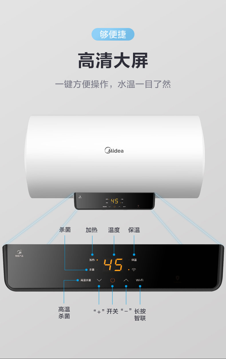 1. 热水器的热水容量
