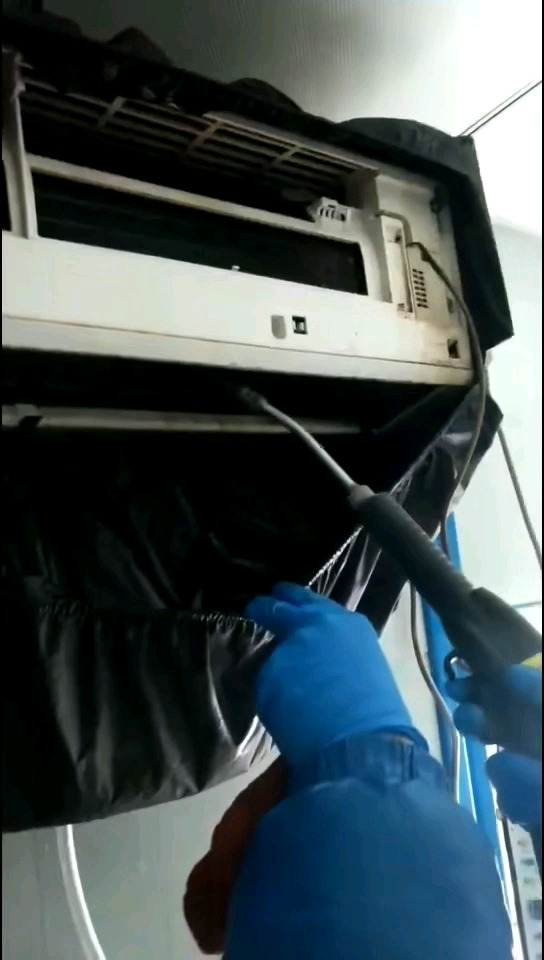空调清洗步骤：