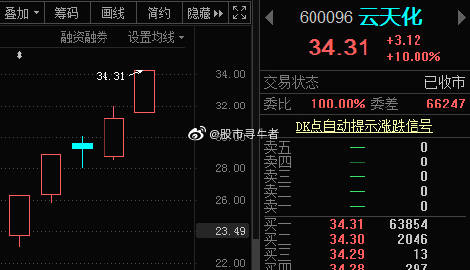 云天化股票走势预测