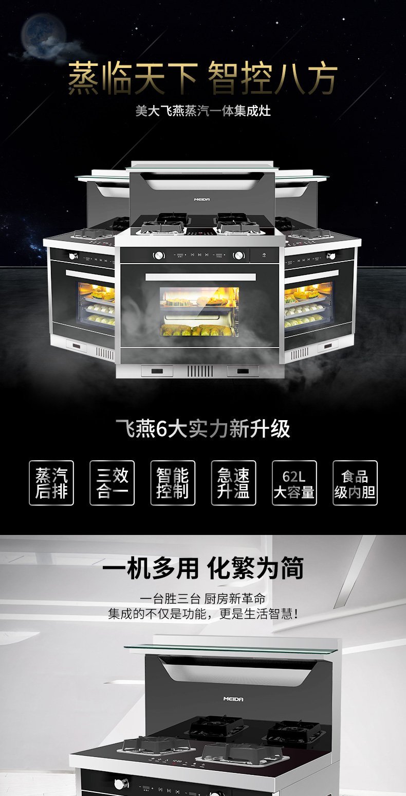 创新技术，美大集成灶引领潮流