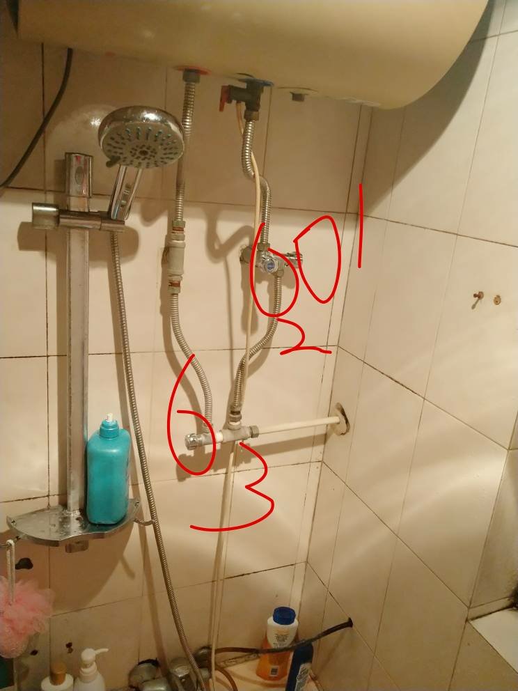 3. 连接水管