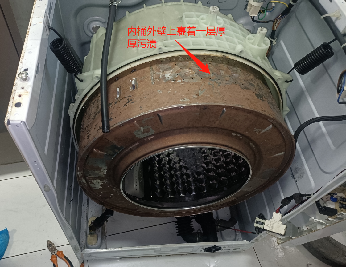 清洗滚筒洗衣机的步骤