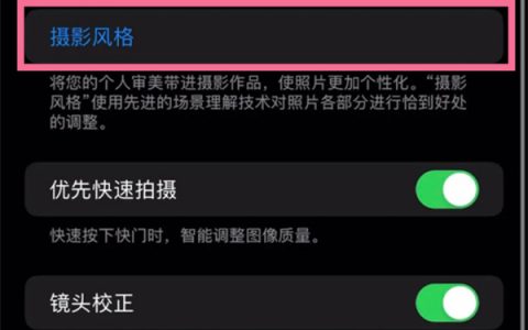 苹果13拍照怎么设置效果最好(分步指南)