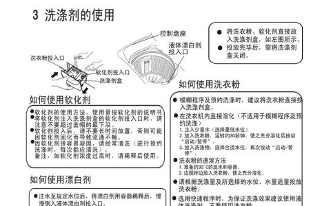 海尔小神童洗衣机怎么用(海尔小神童洗衣机使用技巧)