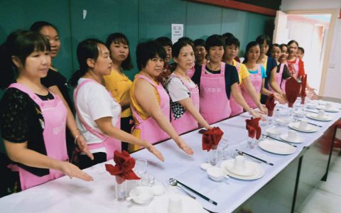 家政服务培训现场(家政服务培训机构)