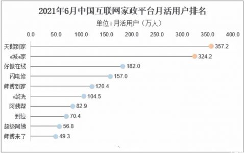 家政网络平台排名(家政服务平台排行榜)