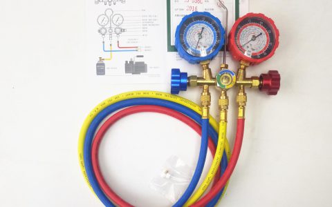 空调加氟表使用详细图解(空调加氟操作步骤)